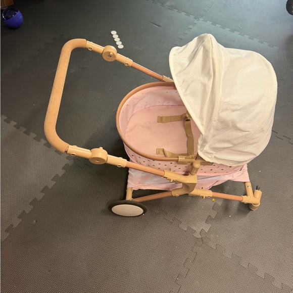Other - Pink and White Kids Doll Stroller
